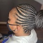 4 feed braids