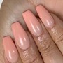 French Tips on Long nails