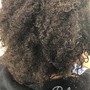 Perm and wash  and style