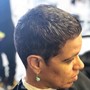 Maintenance relaxer cut and style