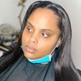 Frontal ponytail install