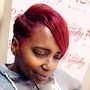 Relaxed Hair Wash Style