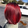 Permanent Color/Silk Press/Deep Condition