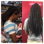 Two strand/rope twist loc style (short 80 locs under)