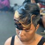 Pixie short  quick weave