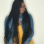 Waist Length Goddess Braids • Medium