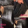 Natural Hair comb twist (Medium)