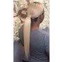 Frontal ponytail