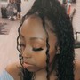 Quick weave over locs