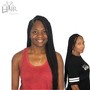 Small knotless braids