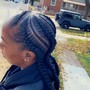 Braided Ponytail(Med)