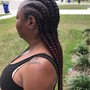 Feeding Braid ponytail Small