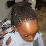 Conrows ponytail Braids