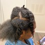 Twist Out/Bantu Knots