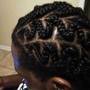 senior Braids updo