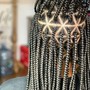 Knotless Box Braids SM/MED + CURLS