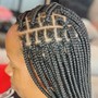 Knotless Box Braids SM/MED + CURLS