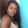 Braids Takedown on Natural hair