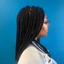 Small Boho Knotless Braids