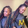 Human Hair Faux Loc Extensions