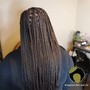 20" bra length Knotless braids