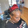 Bantu Knots Curls Locs or Natural Hair