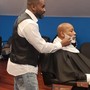 In the Studio/RazorHotTowl Bald head shave