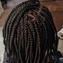 Bohemian goddess locs(midback)