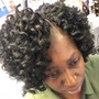 Partial Relaxer (shortcuts only from ears to nape asrea)