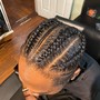 Ponytail Box Braids