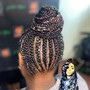 Ponytail Box Braids