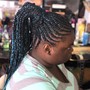 Small Knotless Braids