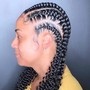 2 feed in Braids