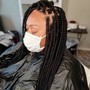 Medium Goddess faux locs (partial)