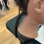 Small Feed In Ponytail (Waist Length)