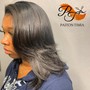 Permanent Color Root Touch Up/Silk Press