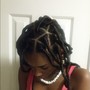 Feed -in braids with Sew-In