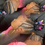 Kids natural Braided styles