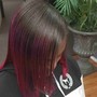 Color Rinse for relaxed hair