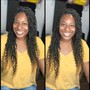 Medium Long Spring Twists w/hair