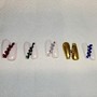 Custom acrylic nails