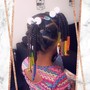 Kid's Box Braids Touch Up