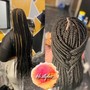 Half up Half down quickweave