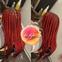 Smedium Boho Length Knotless Braids