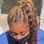 Stitch braid ponytail (12 braids)