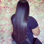 Hair extension bundle color