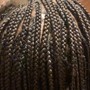 Large Knotless Braids