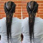 Braid Down (Foundation for sewn ins or crochet styles)