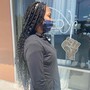 Small/med. box braids