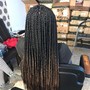 Waist length  Senegalese twist